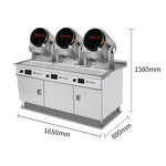 Cooking Robot Manufacturer - Commercial Gas Automatic Both 110V and 220V Kitchen Equipment