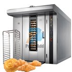 Bakery Oven Manufacturer - Industrial Electric High Efficiency Stainless Steel New Rotary for Baking