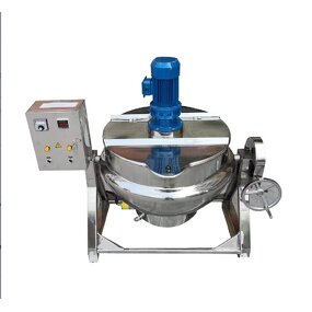 Industrial Cooker Manufacturer - Jacketed Kettle with Mixer for Jam Cooking Pot