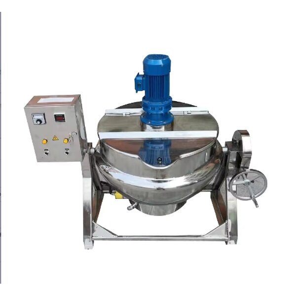Industrial Cooker Manufacturer - Jacketed Kettle with Mixer for Jam Cooking Pot