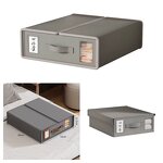 Foldable Sheet Organizer Manufacturer - Modern Design with Zipper Oxford Fabric Storage Box for Bed Sheets Pillow Cases and Cover