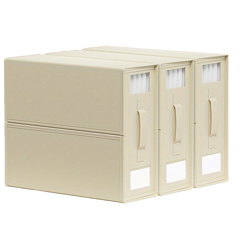 Foldable Sheet Organizer Manufacturer - Modern Design with Zipper Oxford Fabric Storage Box for Bed Sheets Pillow Cases and Cover