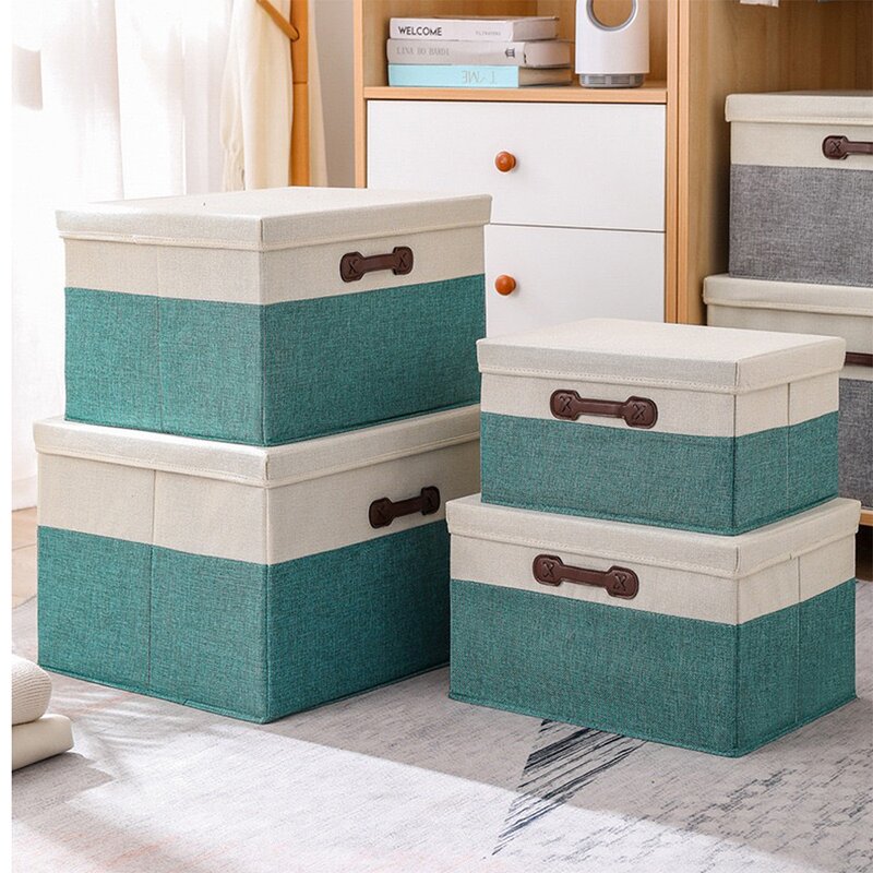 Foldable Storage Box Manufacturer - Modern Fashion Home Wardrobe Organizer for Fabric Shirts Jeans Underwear Socks Stylish