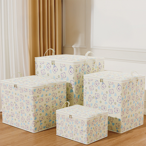 Foldable Toy Storage Basket Manufacturer - Wholesale Kids Squared Wardrobe Desktop Waterproof Makeup Organizer Laundry