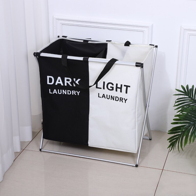 Oxford Fabric Laundry Hamper Manufacturer - Single-Tier Foldable Clothing Basket Lid Modern Household Cleaning Tools for Dirty Clothes