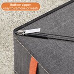 Fabric Clothes Organizer Manufacturer - Divider Closet Storage Cabinet for Underwear Socks Bra Pants T-Shirts Home Usage