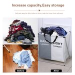 Oxford Fabric Laundry Hamper Manufacturer - Single-Tier Foldable Clothing Basket Lid Modern Household Cleaning Tools for Dirty Clothes
