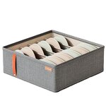 Fabric Clothes Organizer Manufacturer - Divider Closet Storage Cabinet for Underwear Socks Bra Pants T-Shirts Home Usage