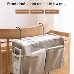 Mini Hanging Storage Bag Manufacturer - Bedside Storage Organizer Toy Box With Angle Hook and Pocket