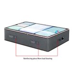 Underbed Clothing Storage Boxes Manufacturer - Large Foldable Cute Design Zippered Organizer High Thick Breathable Compression Bags