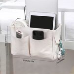 Mini Hanging Storage Bag Manufacturer - Bedside Storage Organizer Toy Box With Angle Hook and Pocket