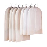 PEVA Garment Bag Manufacturer - Hot Dustcover for Closet Clothes Storage Transparent Dustproof Suit for Garment Storage