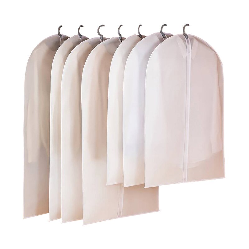 PEVA Garment Bag Manufacturer - Hot Dustcover for Closet Clothes Storage Transparent Dustproof Suit for Garment Storage