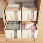 Collapsible Storage Box Manufacturer - Wholesale Custom High Quality Large Handle Foldable Cabinet Drawer for Clothing Organization Versatile