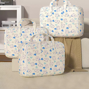 Quilt Storage Bag Manufacturer - Fabric for Travel Clothes Foldable Clothes Visual Organizer