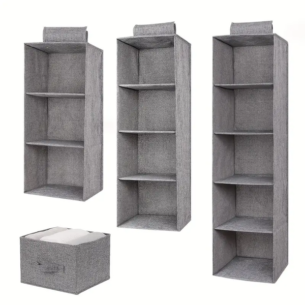 Hangable Clothing Storage Bag Manufacturer - Berserk Multi-Layer Wardrobe Cotton and Linen Hanging for Convenient Organization