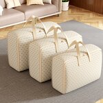 Fabric Quilt Storage Bag Manufacturer - Large Capacity Modern Household Organiser for Bedding Sort Moving Wardrobes in Living Room & Bedroom