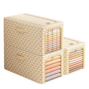 Wardrobe Organizer Manufacturer - Modern Closet Cabinet Showcase Lockable Waterproof Storage Box Stackable