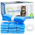 Diaper Disposal Bags Manufacturer - YC Factory Customized Plastic Cleaning Nappy Trash PET Poop Refill Garbage Bags