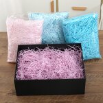 Raffia Shredded Paper Manufacturer - YC 50-200g Colorful Crinkle Recycled Bulk Decorative for Gift Box Packing Filling