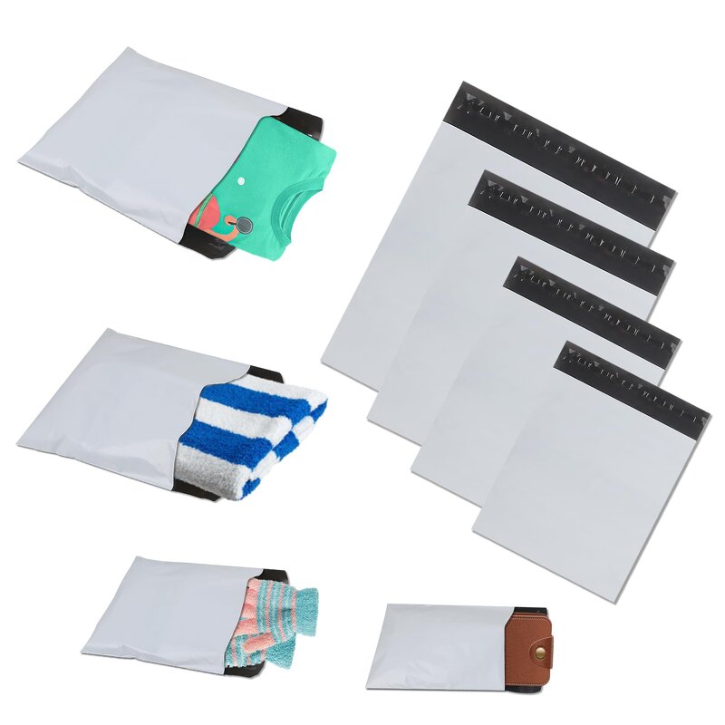 Plastic Shipping Bags Manufacturer - YC Recyclable Support Custom Ldpe Mailing Post With Handle Factory Price Clothing Poly Mailers