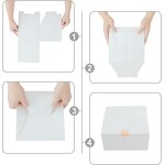 Paper Packaging Box Manufacturer - YC Luxury Customized Rectangular Custom Logo Plain Matte Folding Rigid Gift