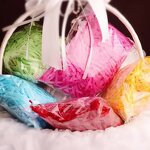 Raffia Shredded Paper Manufacturer - YC 50-200g Colorful Crinkle Recycled Bulk Decorative for Gift Box Packing Filling