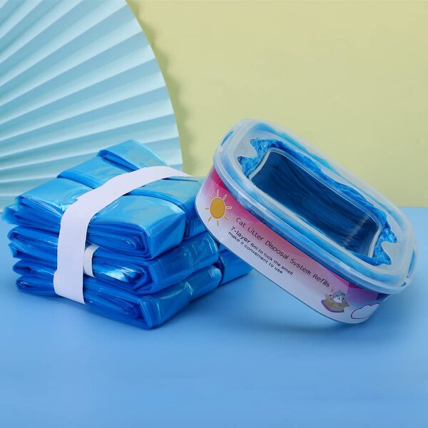 Diaper Disposal Bags Manufacturer - YC Factory Customized Plastic Cleaning Nappy Trash PET Poop Refill Garbage Bags