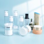 PP Airless Pump Bottle Manufacturer - YC Convenient Traveling Pocket Size Plastic Vacuum Lotion Pump for Skincare Cream