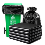 Industry Garbage Bag Manufacturer - YC Wholesale Customized Biodegradable Eco Friendly Plastic Heavy Duty Large Black