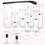 Airless Toothpaste Bottle Manufacturer - YC Wholesale Empty Refillable Plastic Pump Jar Skincare Cosmetics Packaging Airless