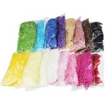 Raffia Shredded Paper Manufacturer - YC Top Selling Colorful 50-100g/bag Multicolor Fancy Christmas Decorative Tissue