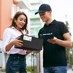 Black Poly Shipping Bags Manufacturer - YC Strong Thick Mailing Envelopes Self Sealing Adhesive Boutique Packaging Postal for Clothing