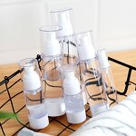 Double Tube Plastic Bottle Manufacturer - YC Luxury Empty Customized Cosmetic Packaging Jar Facial Care Vacuum Spray Lotion Airless Pump