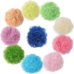 Raffia Shredded Paper Manufacturer - YC High Quality Decorative Box Filling Colorful Crinkle Cut Chocolate Gift Packaging