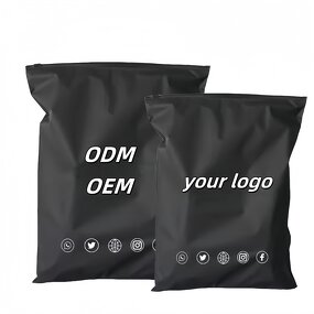 Biodegradable Poly Mailer Manufacturer - Manufacturer Custom Logo Plastic Packaging Mailing Courier Compostable Polymailer Clothes Shipping