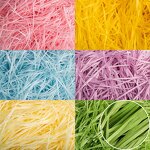 Crinkle Paper Manufacturer - YC Eco Recycle Colors Cutting Shredded Tissue Filler for Gift Box Basket Filler Filling