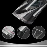 Glass Paper Self-Adhesive Bag Manufacturer - YC Opp Transparent Reusable for Food Packaging for Biscuits Candies Chocolates Offset Printing