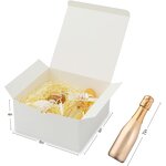 Paper Packaging Box Manufacturer - YC Luxury Customized Rectangular Custom Logo Plain Matte Folding Rigid Gift