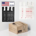 Plastic T Shirt Bags Manufacturer - Manufacturer's Customization Heavy Duty Vest Handle Colorful Shopping Packaging Thank You T-shirt