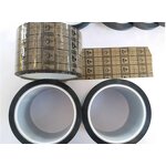 ESD Self Adhesive Tape Manufacturer - Clear Sliver PET Yellow Black Grid EMI Shield Conductive Protective Low Static