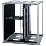 ESD SMT Magazine Rack Manufacturer - Antistatic PCB Conductive Foldable Standing Plastic Metal Cut-to-Order