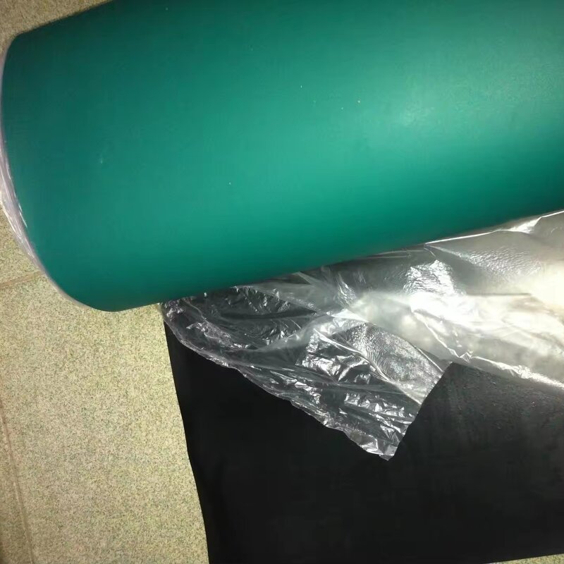 ESD Rubber Mat Manufacturer - Safety Product Anti-Static Green Blue Gray Work Floor for Electronic Production