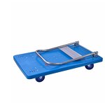 Plastic Shopping Cart Manufacturer - 150kg with Platform OEM Supported Folding Cart Wagon