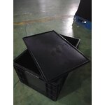ESD Plastic Tote Box Manufacturer - New European Standard Anti-Static Static Dissipative with Lid