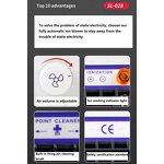 Ionizing Air Blower Manufacturer - Wholesales 2 Fan Anti Static Industrial Electrostatic Eliminator Overhead