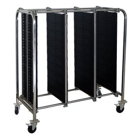 ESD PCB Storage Trolley Manufacturer - SMT Magazine Rack Cart for Circuit Circulation