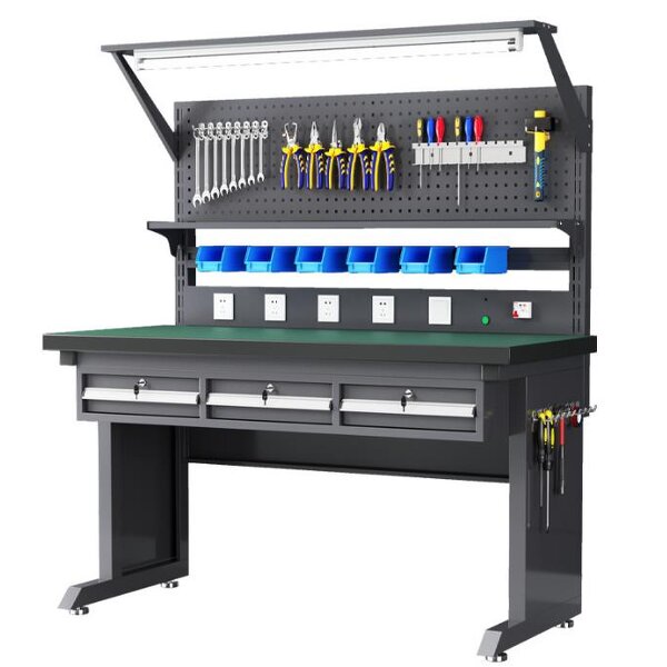 Laboratory Furniture Manufacturer - Hot 20MM Ceramic Lab Worktop 1.2MM All Steel Cabinet Body Modern Fuma Wheel