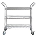 SMT ESD PCB Storage Shelving Rack Manufacturer - Hot Sell Carbon Steel SMD Reel Trolley Cart