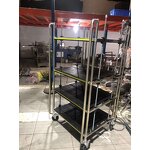 ESD PCB Storage Trolley Manufacturer - SMT Magazine Rack Cart for Circuit Circulation